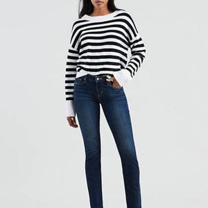 Levi’s Dark Wash Midrise Skinny Jeans